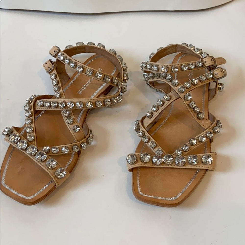 Jeffery Campbell Rhinestone sandal